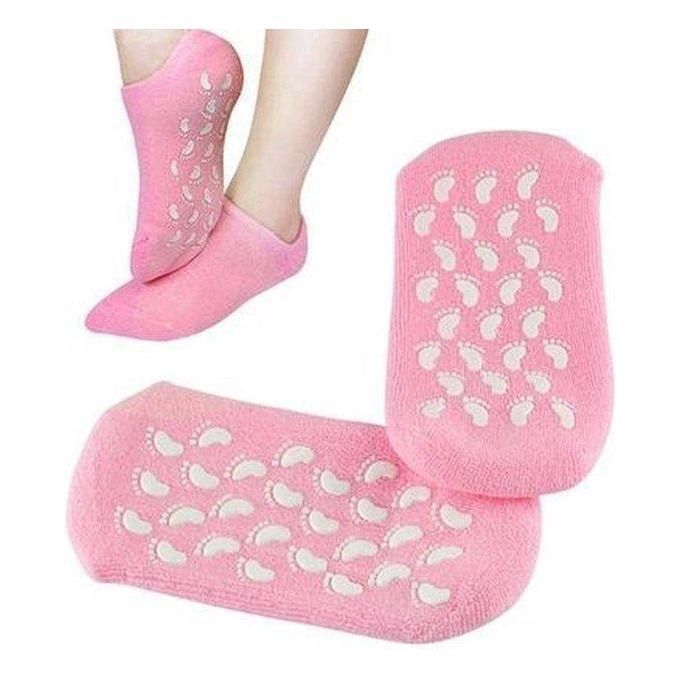 Spa Gel Socks _ جوارب جل علاجي مرطب