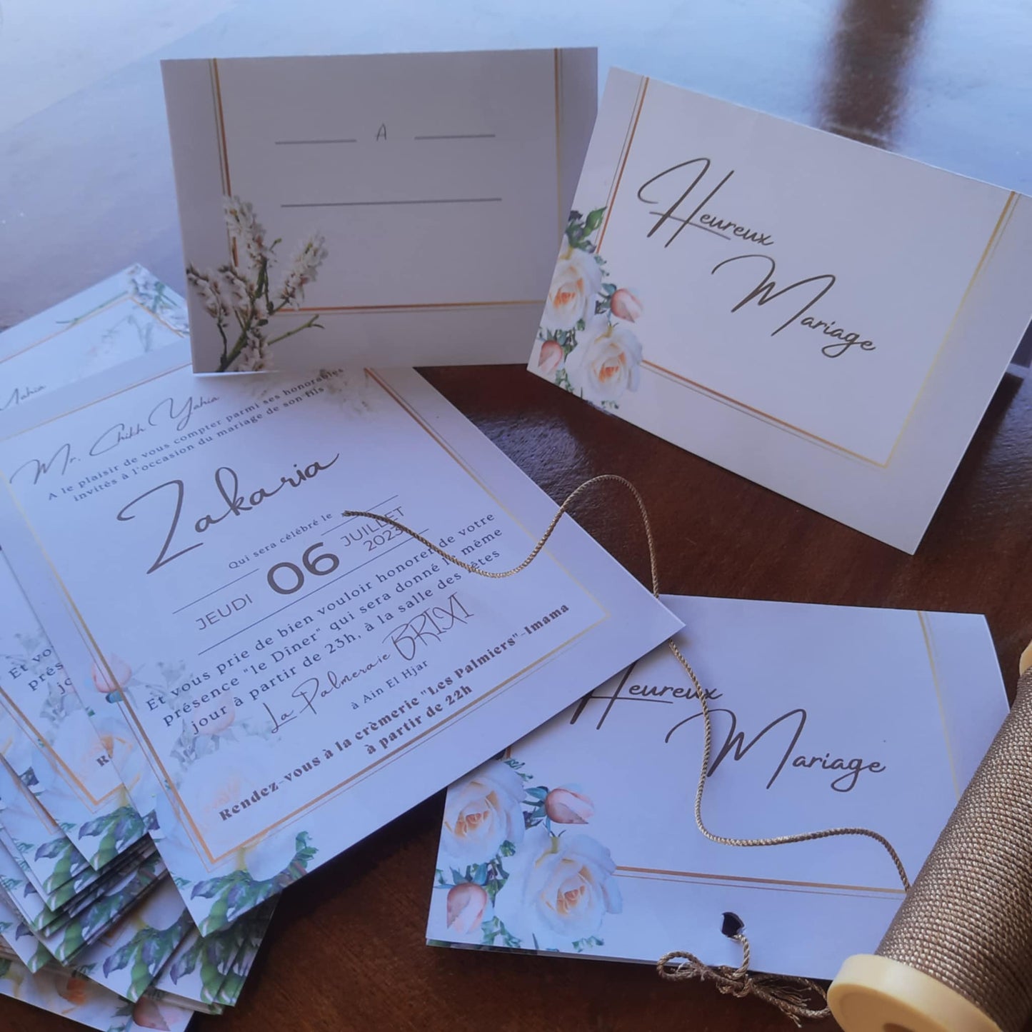 Carte d'invitation | Carte de voeux | Stickers | Carte de visite _ بطاقة دعوة | بطاقة تهنئة | ملصقات | بطاقة الزيارة
