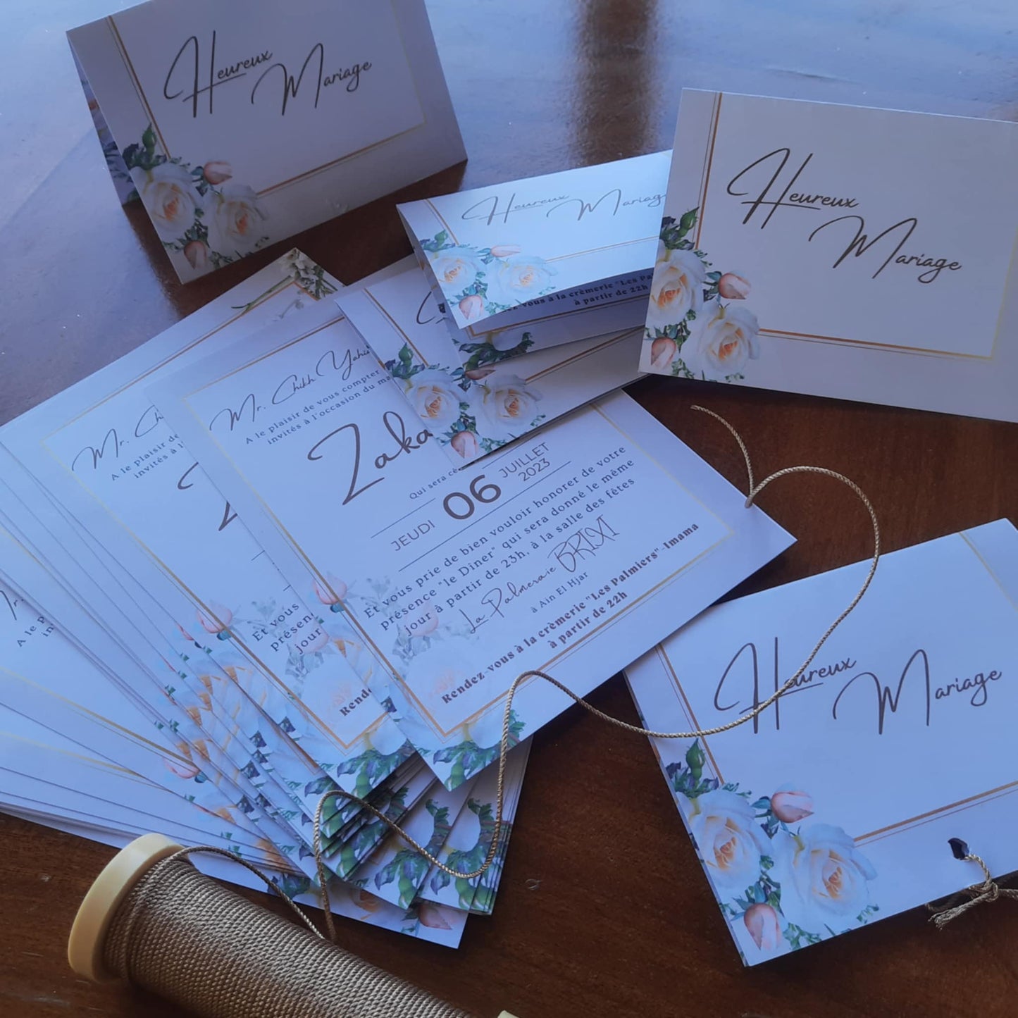 Carte d'invitation | Carte de voeux | Stickers | Carte de visite _ بطاقة دعوة | بطاقة تهنئة | ملصقات | بطاقة الزيارة