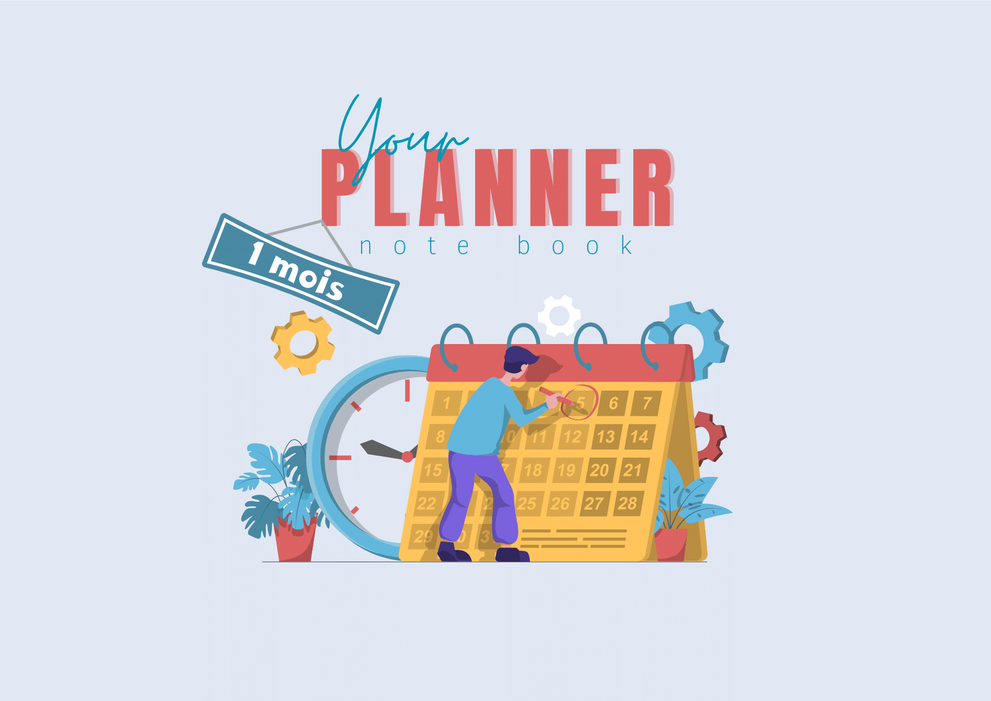 Planner Notebook _ دفتر التخطيط