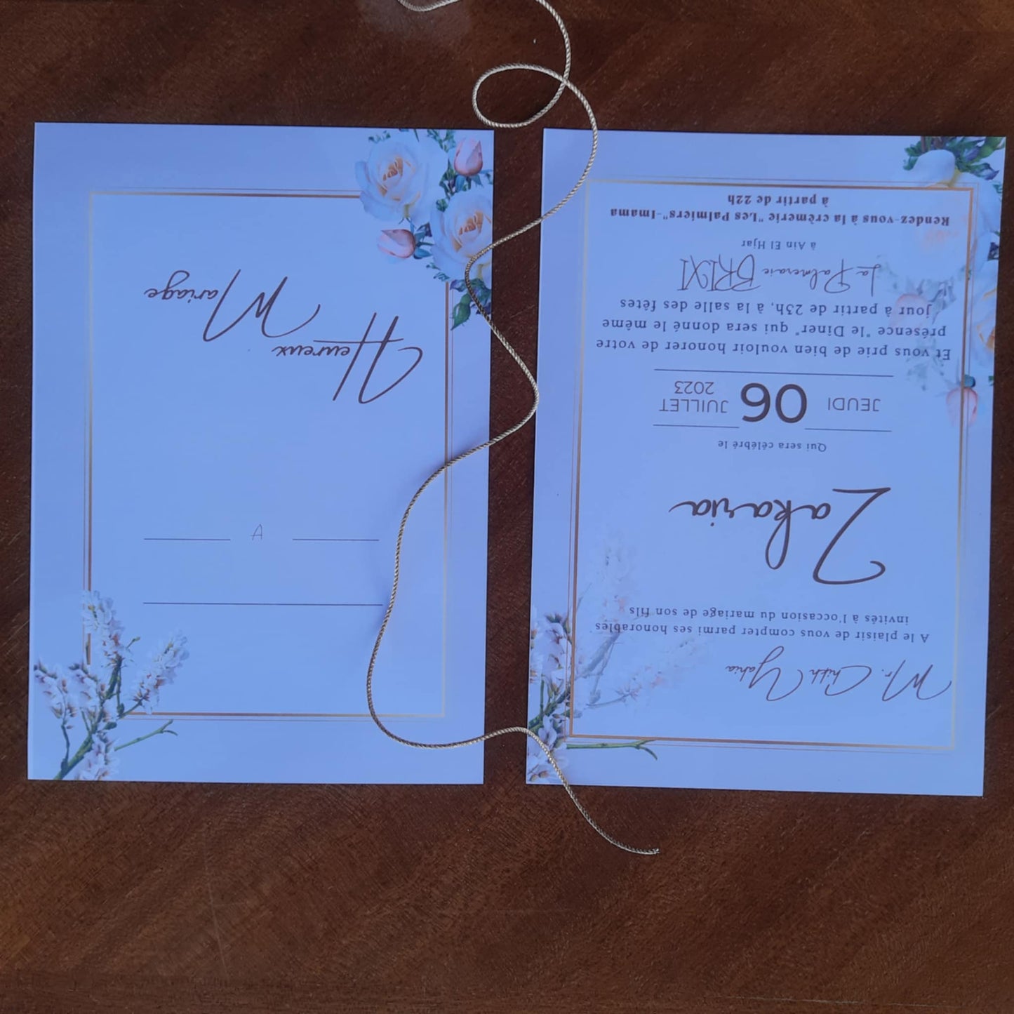 Carte d'invitation | Carte de voeux | Stickers | Carte de visite _ بطاقة دعوة | بطاقة تهنئة | ملصقات | بطاقة الزيارة