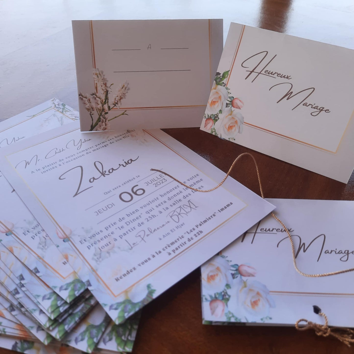 Carte d'invitation | Carte de voeux | Stickers | Carte de visite _ بطاقة دعوة | بطاقة تهنئة | ملصقات | بطاقة الزيارة