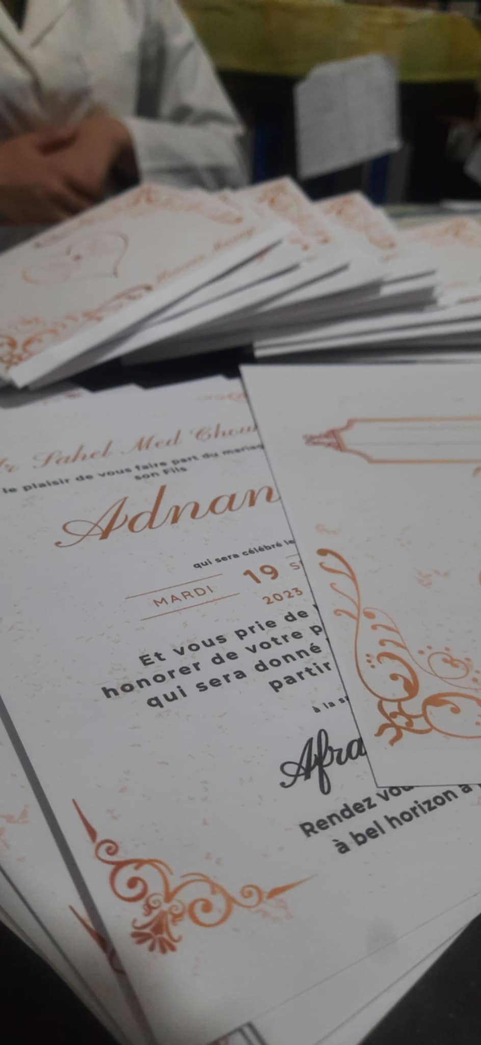 Carte d'invitation | Carte de voeux | Stickers | Carte de visite _ بطاقة دعوة | بطاقة تهنئة | ملصقات | بطاقة الزيارة