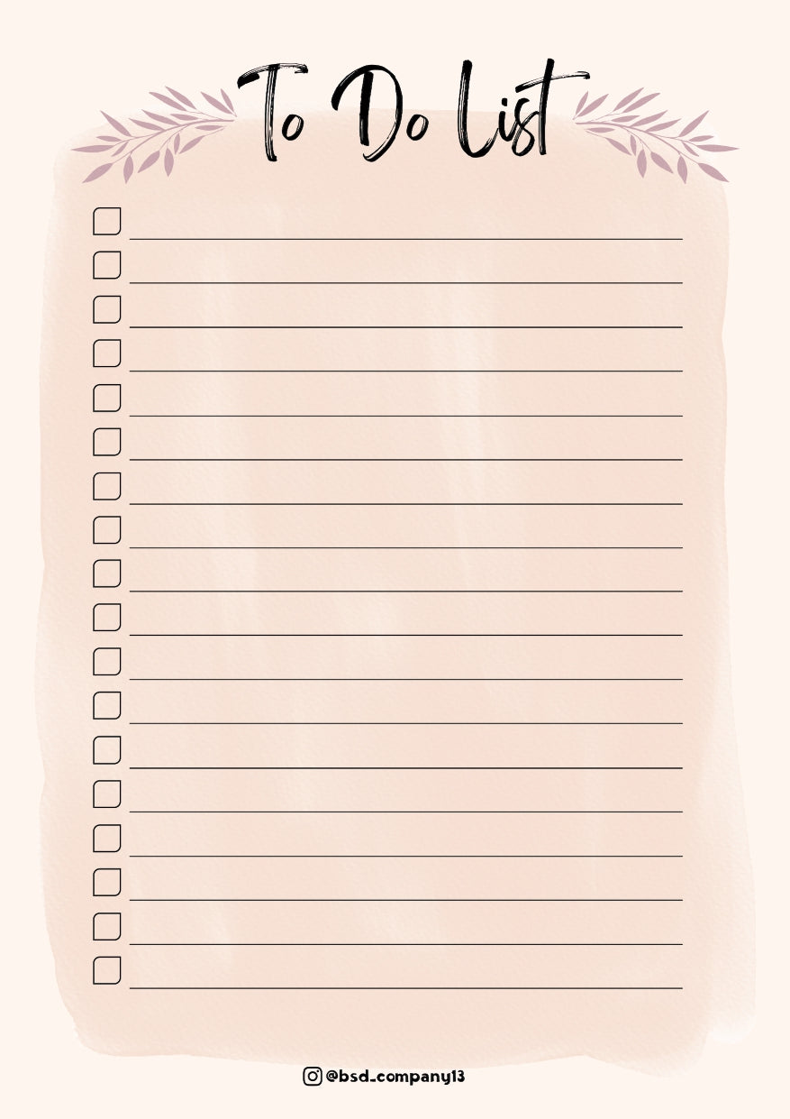 To Do List _ قائمة المهام