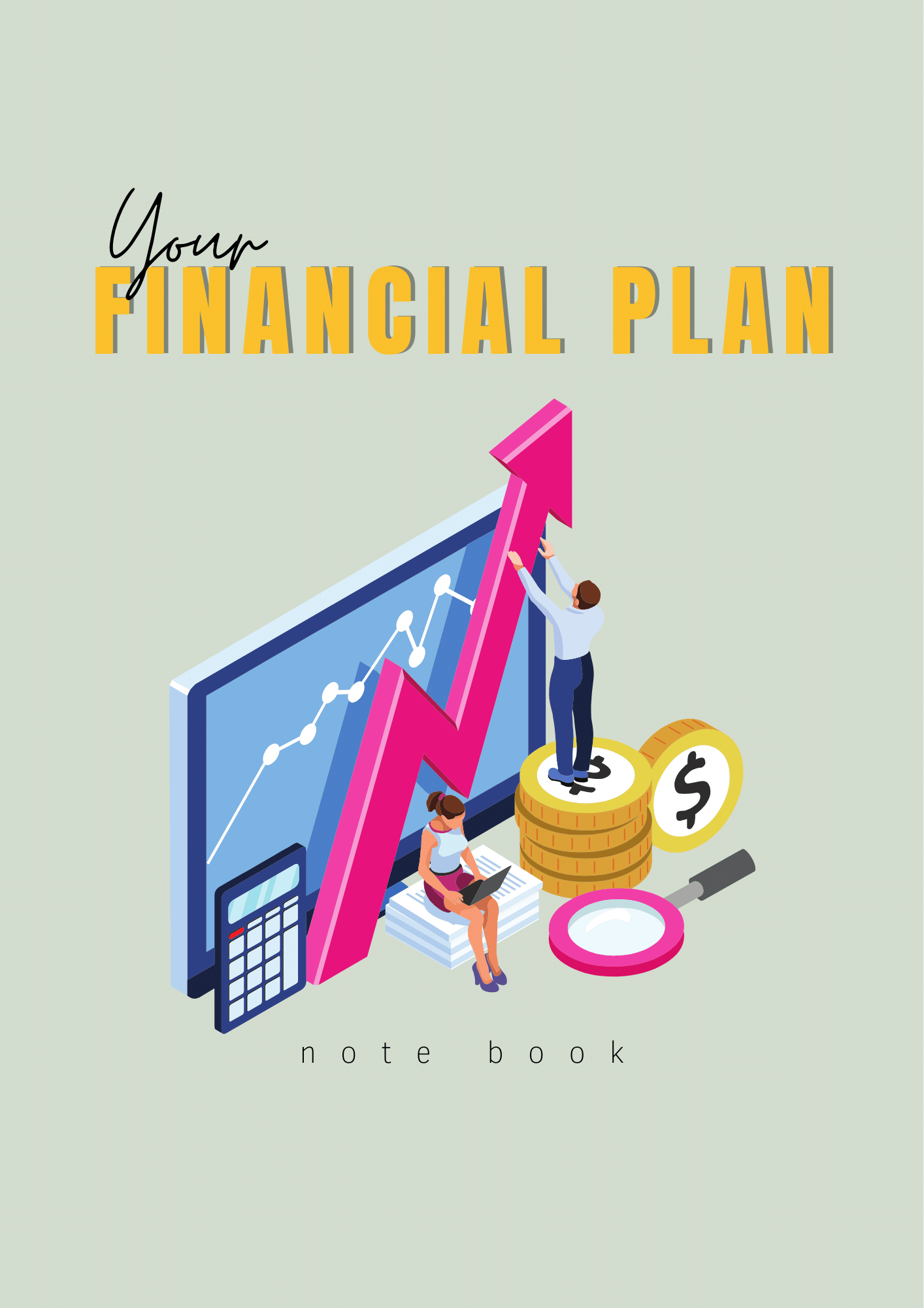 financial plan note book - دفتر خطة مالية