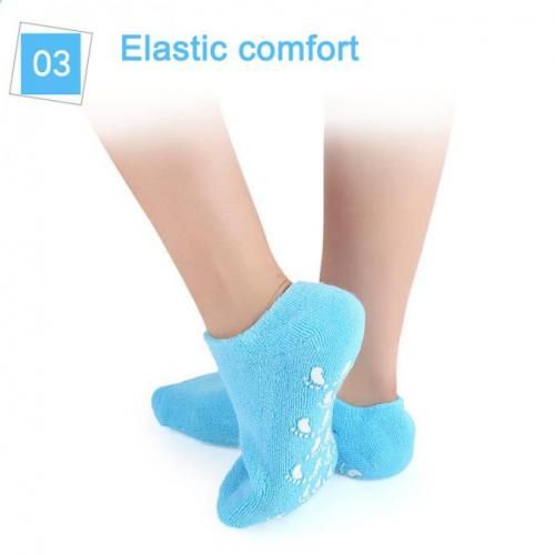 Spa Gel Socks _ جوارب جل علاجي مرطب