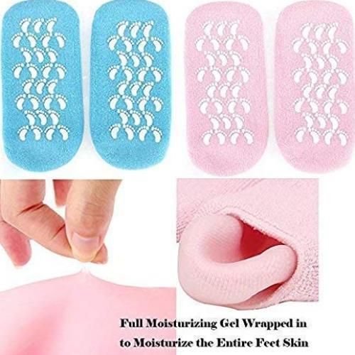 Spa Gel Socks _ جوارب جل علاجي مرطب