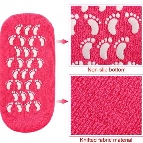 Spa Gel Socks _ جوارب جل علاجي مرطب