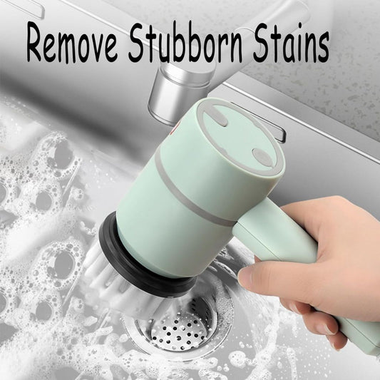 Brosse Électrique Rotative Automatique – فرشاة تنظيف دوارة كهربائية