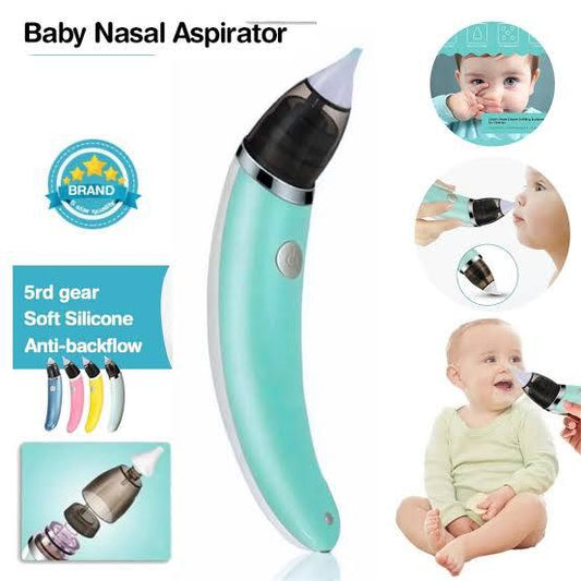Mouche Nez, Aspirateur nasal électrique pour bébé 2 Tailles D’embouts – شفاطة الأنف الكهربائية للطفل